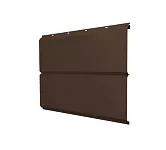 МеталлоСайдинг Grand Line ЭкоБрус новый ПЭ 0,45 RAL8017