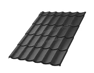 Металлочерепица Металл Профиль Ламонтерра XL Matt MP 0,5 RAL 7024