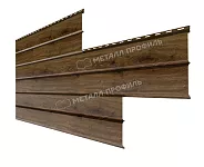 МеталлоСайдинг Металл Профиль LБрус-XL Ecosteel Matt 0,5 античный дуб