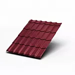 Металлочерепица Металл Профиль Ламонтерра Purman 0,5 RAL 3005