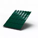Металлочерепица Металл Профиль Ламонтерра Norman 0,5 RAL 6005