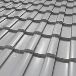 Металлочерепица Stynergy Стелла CORUNDUM50 0,5 RAL7004