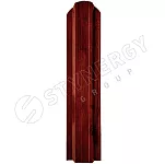 Штакетник П-образный фигурный Stynergy SteelArt 0,4 b=110 Дуб античный 3D