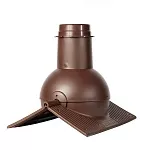 Krovent Коньковый выход Pipe-Cone (канализационный) RR29 Красно-коричневый
