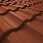 Металлочерепица Stynergy Гарда Rooftop бархат 0,5 RAL8004