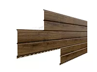 МеталлоСайдинг Металл Профиль Woodstock Ecosteel Matt 0,45 античный дуб