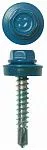 Саморезы Daxmer 4,8*35 RAL 5009 250 шт