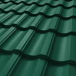Металлочерепица Metallstone Титан Оникс матовый Оптима 0,5 RAL6005