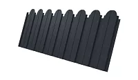 Профлист Grand Line С10 В ПЭ фигурный 0,4 RAL7024