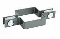 Крепление хомут угловой Grand Line 62*55 RAL 7040 ПОД ЗАКАЗ