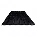 Профиль волнообразный Metallstone Грация Макси Песчаник 0,45 RAL9005