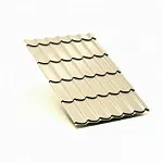 Металлочерепица Металл Профиль Ламонтерра XL Norman 0,5 RAL 1015