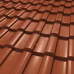 Металлочерепица Stynergy Стелла CORUNDUM50 0,5 RAL8004