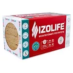 Утеплитель IZOLIFE Л 35 100*600*1200 (6 плит, компрессия 40%) 4,32м2 0,432м3 только складские остатк