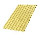 Профлист Металл Профиль МП20 R PE 0,45 RAL 1018 эксклюзив