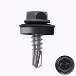Саморезы Daxmer 5,5*19 RAL 9004 250 шт