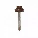 Саморезы Nix-Stratur (20мкм Zn) 4,8*35 RAL 8019 250 шт
