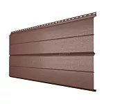 МеталлоСайдинг Металл Профиль LБрус-XL VikingMP Е (45 мкм) 0,5 RAL 8017
