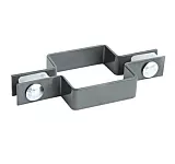 Крепление хомут Grand Line 80*80 RAL 7040 ПОД ЗАКАЗ
