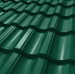 Профиль волнообразный Metallstone Титан Оникс 0,45 RAL6005