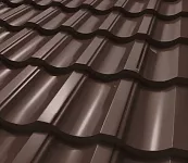 Профиль волнообразный Metallstone Титан Оникс 0,45 RAL8017