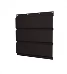Софит металл. полная перфорация Drap ТХ в пленке 0,45 RAL9005