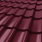 Профиль волнообразный Metallstone Грация Макси Оникс 0,45 RAL3005