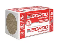 Утеплитель Изорок Ультралайт 100*600*1200 2,88 м2 0,288 м3