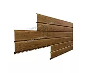 МеталлоСайдинг Металл Профиль LБрус-XL Ecosteel 0,5 дуб мореный