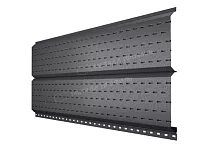 Софит Lбрус-15x240 перфорированный Металл Профиль VikingMP Е (45 мкм) 0,5 RAL 7024