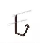 Держатель желоба карнизный PE МеталлоПрофиль 120*86 RAL 8017 коричневый