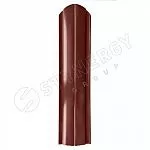 Штакетник Полукруглый фигурный Stynergy PE 0,45 b=118 RAL 3009 (от 360 м.п.)