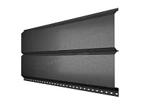МеталлоСайдинг Металл Профиль LБрус VikingMP (30мкм) 0,45 RAL 9005