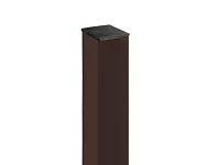 Столб Grand Line 62*55*1,4*2,5 м RAL 8017 без отверстий