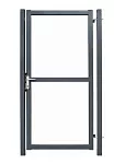 Калитка Grand Line Colority Zinc 2,0*1,0 RAL 7024 с замком