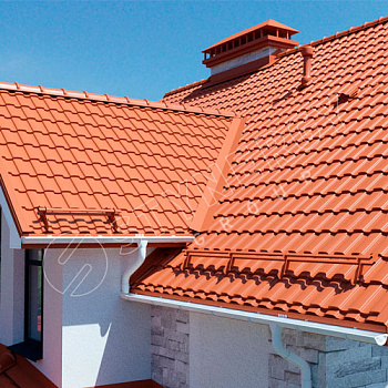 Металлочерепица Stynergy Stella Rooftop бархат 0,5 RAL 6005