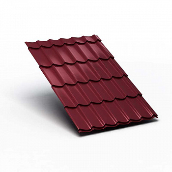 Металлочерепица Металл Профиль Ламонтерра XL Norman 0,5 RAL 3005