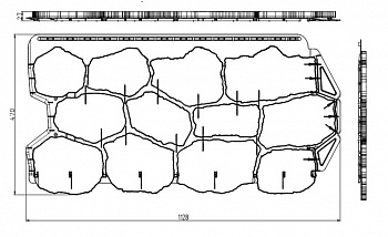 Панель Альта-Профиль Бутовый камень 1030*440 0,45 м2 греческий