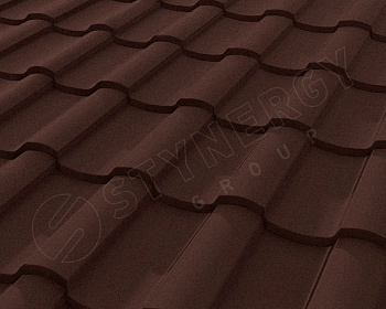 Металлочерепица Stynergy Stella Rooftop бархат 0,5 RAL 8017
