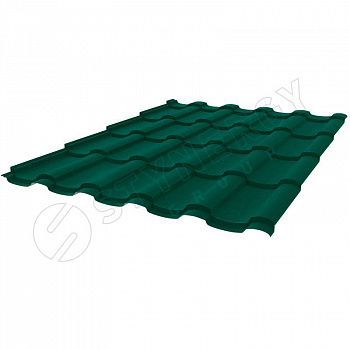 Металлочерепица Stynergy Stella Rooftop бархат 0,5 RAL 6005