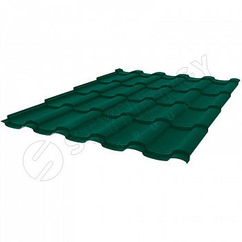 Металлочерепица Stynergy Stella Rooftop бархат 0,5 RAL 6005