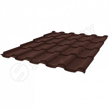 Металлочерепица Stynergy Stella Rooftop бархат 0,5 RAL 8017